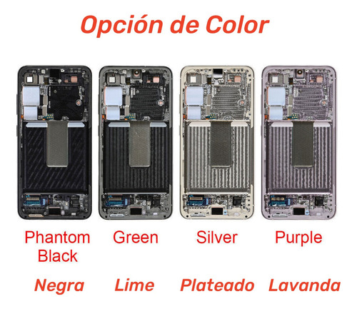 Tela Amoled Com Moldura Para Samsung S23 Sm-s911b S911