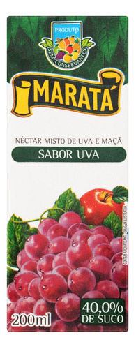 Suco de uva  Maratá sem glúten 200 ml 