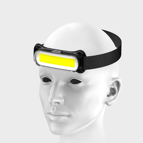 Linterna Minero Vincha Minera Led Recargable Super Potente Linterna Negro Luz Blanco