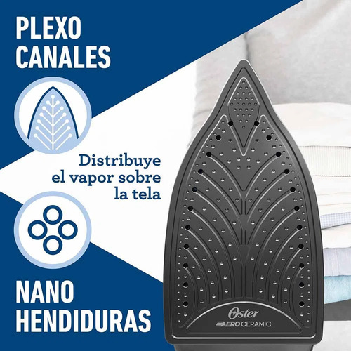Plancha De Vapor Oster Gcstbs6051 Cerámica Antiadherente