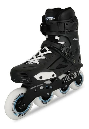 Patins Profissional Adulto Is Urban 4rodas Inline Abec7 Blac