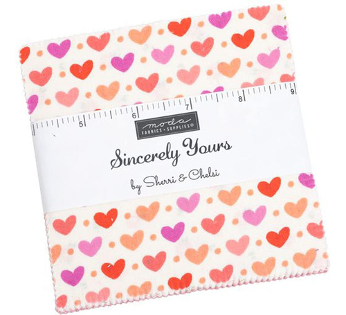 Sincerely Yours Charm Pack Sherri Chelsi; Cuadro Tela 106 In