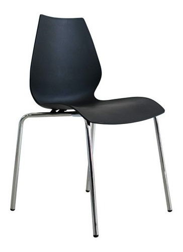 Silla Espera Apilable Cromada Fija W-605 Varios Colores ¡¡¡