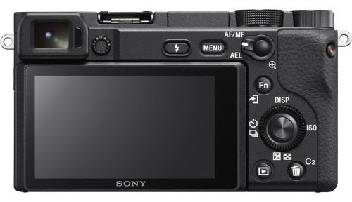 Kit de cámara sin espejo Sony A6400 con lente Ii de 16-50 mm sin interés, color negro