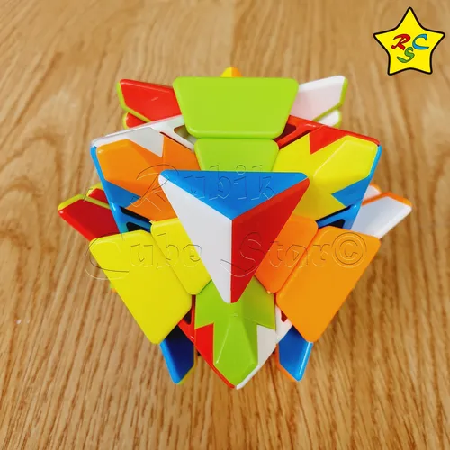 Cubo Rubik Axis 4x4 Fanxin Stickerless Cube Alta Dificultad