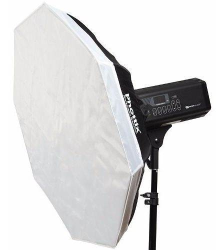 Imagen 2 de 6 de Beauty Dish Plegable 70cm+ Difusor Phottix Flash Tipo Bowens