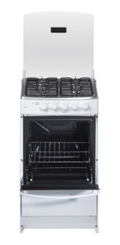 Imagen 3 de 3 de Cocina Indurama Lisboa A Gas 4 Quemadores Blanca
