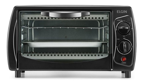 Forno De Bancada Elétrico Elgin Preto 9l C/ Timer 840w 127v