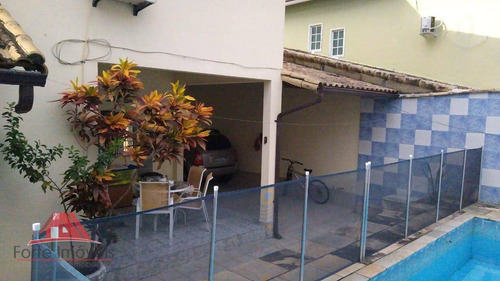 Imagem 2 de 30 de Casa Com 4 Dormitórios No B. Pedrangular Cg/rj - Ca0564