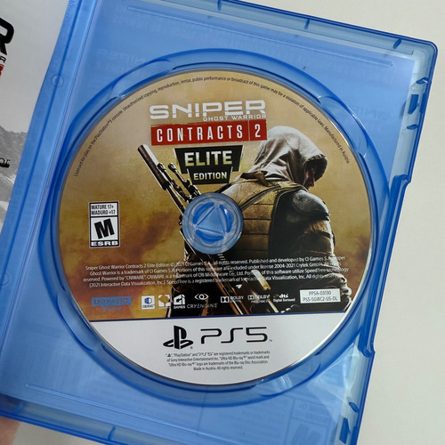 Sniper Ghost Warrior 2 Ps5 Mídia Física Semi Novo (Recondicionado)