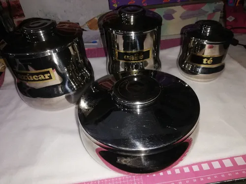 Potes De Cocina Y Bombonera (Usado)