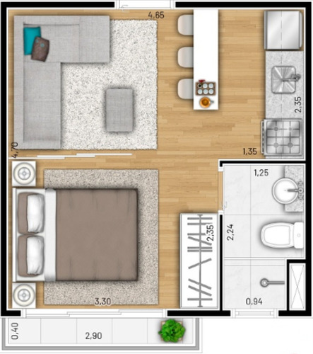 Imagem 19 de 22 de Apartamento - Ap02821 - 68977606
