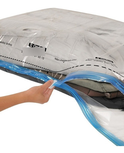 Imagen 2 de 6 de Bolsa Al Vacio Vac Hang Bag 70 X 120cm De Ordene