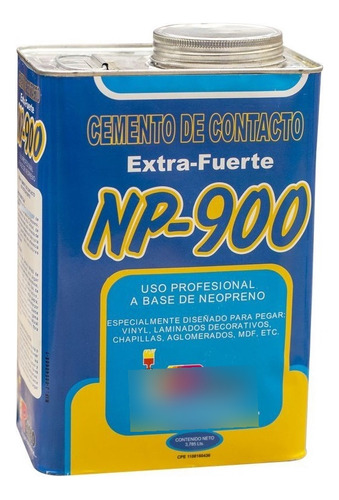 Cemento De Contacto Pega Amarilla Reinco 1 Gal Zapato Carp