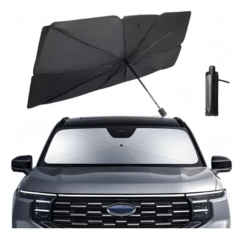 Guarda-sol Para Carro Prático E Fácil De Armazenar,proteja O Seu Carro Do Sol Com Este Protetor Solar Para Para-brisa Portátil E Dobrável!