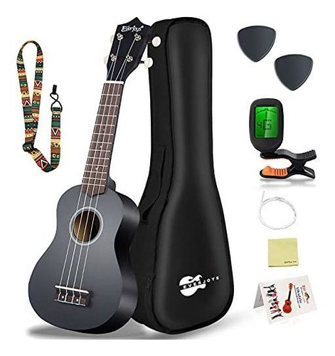 Paquete Para Principiantes De Ukelele Soprano De 21 Pulgadas