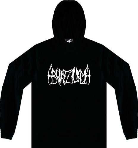 Buzo Burzum Rock Metal Black Camibuzo Tv Tienda Urbanoz