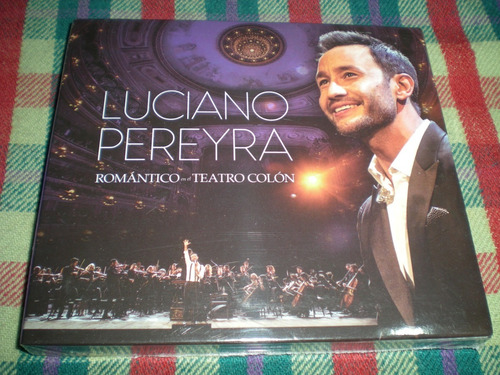 Luciano Pereyra / Romantico En El Teatro Colon Cd + Dvd 71