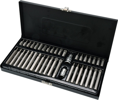 Juego De Puntas Torx Imbus Allen 40 Pzas.  Yato Yt-0400