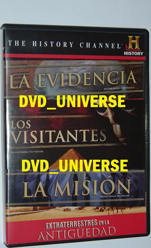 Extraterrestres En La Antigüedad. History Channel. Región 4