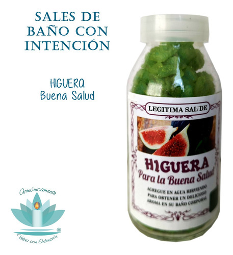 Sales Con Intención De Higuera - Sal De Baño Esotérica