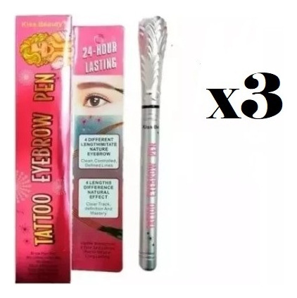 Delineador Marcador Cejas Microblanding Tatto Kiss Beauty