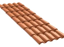 Comprar Kit Com 20 Telhas Pvc Colonial 328x86cm Permatti