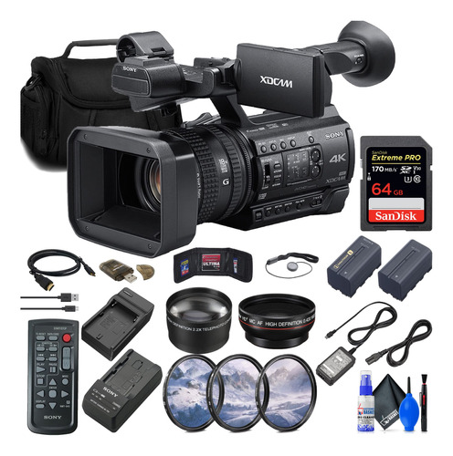 Sony Pxw-z150 4k Xdcam Videocamara + Tarjeta Memoria 64 Gb