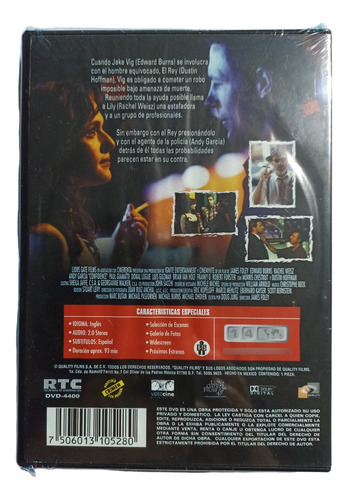 Dvd El Secreto (confidence) (2003) Edward Burns Andy Garcia