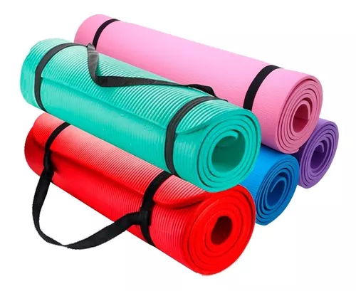 Yoga Mat Colchoneta Pilates Neoprene. 10mm Fitness 1.80 Mt