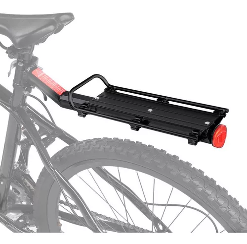 Portador de carga de equipaje de rejilla trasera de bicicleta de aleación  de Azul Sharpla Portaequipajes trasero para bicicletas
