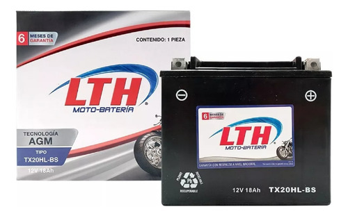 Moto Bateria Lthp Agm Ymh Kodiak Eps 700 16-16 Tx20hl-bs
