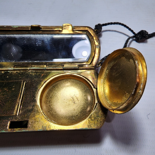 Imagen 3 de 9 de Antiguo Porta Cosméticos Tipo Cartera. 7o 0124