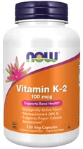 Comprar Suplemento en cápsula NOW Suplementos Vitamina K-2 de 250 un