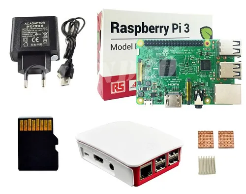 Kit Raspberry Pi3 Completo - Multijogos Pc Recalbox Retropie (Usado)