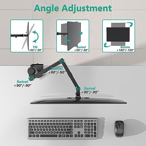 Wali Monitor Lcd Simple Soporte De Escritorio Soporte Comple