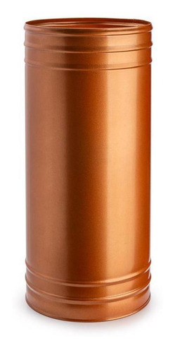 Porta Guarda Chuva Cobre Rose Gold Artesanal 40 X 17 Cm