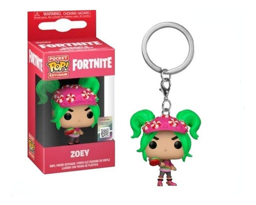 Funko Pop Llavero Zoey Fortnite