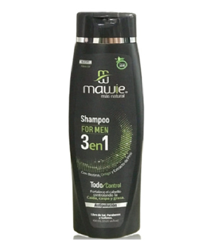 Shampoo 3 En 1 For Men Mawie - mL a $87