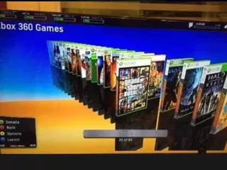 Xbox 360 Slim Con Chip Rgh Más De 120 Juegos Envió Gratis!!!