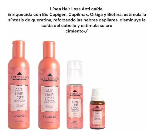 La Puissance Anti Caída Hair Loss Kit Completo - Crecimiento