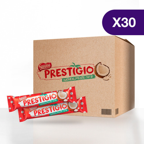 Imagen 1 de 1 de Chocolate Prestigio® - Caja De 30 Unidades De 33g