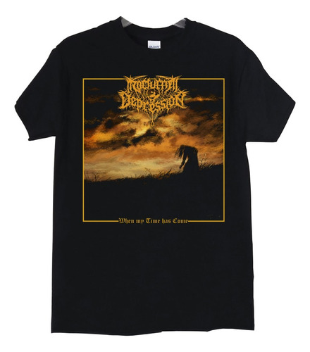 Polera Nocturnal Depression When My Time H Metal Abominatron