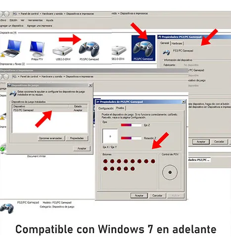 Mando Tipo Arcade Para Pc