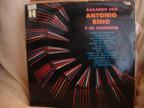 Vinilo Antonio Bisio Y Su Acordeon Bailando C4