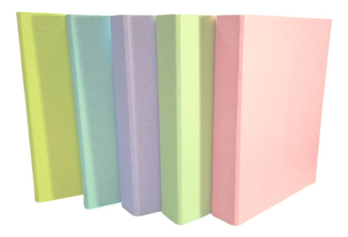Imagen 8 de 9 de Carpeta A4 2 Anillos 20 Mm Colores Calidad Premium