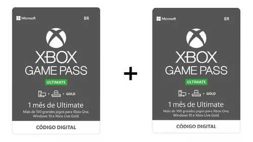 Xbox Game Pass Ultimate 1 Mês Código 25 Dígitos