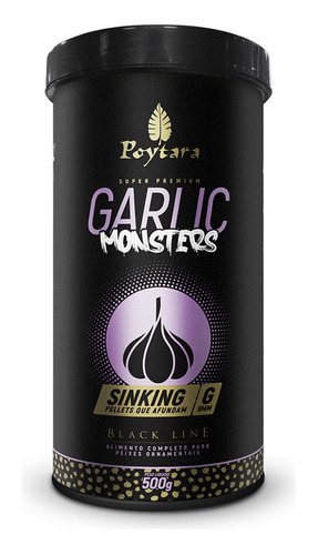 Poytara Garlic Monsters Sinking G 9mm - Pote 500g