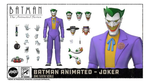 Batman The Animated Series Joker Mondo Escala 1/6