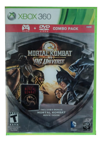 Mortal Kombat Vs Dc Universe Combo Pack Xbox 360 (Reacondicionado)